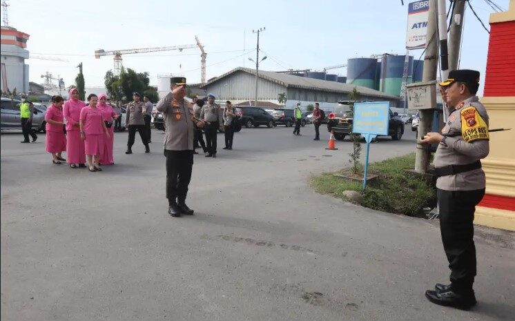 Kapolda Sumut Apresiasi Perubahan Mako Polres Pelabuhan Belawan dan Dorong Peningkatan Keamanan di Sektor Industri