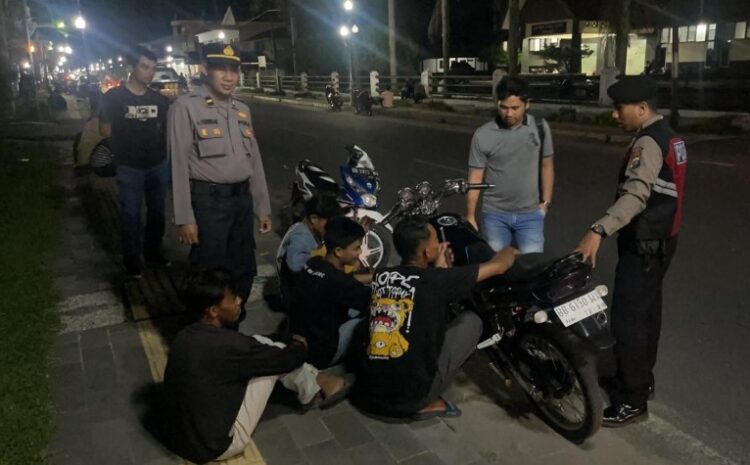  Patroli Blue Light Polres Tapteng Cegah Kejahatan Jalanan