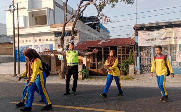  Tekan Angka Pelanggaran dan Lakalantas, Satlantas Polres Batubara Gencar Laksanakan Pengaturan Lalin