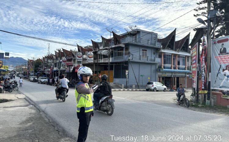  Strong Point : Berikan Pelayanan Terbaik Demi Kelancaran Arus Lalin di Hari Libur