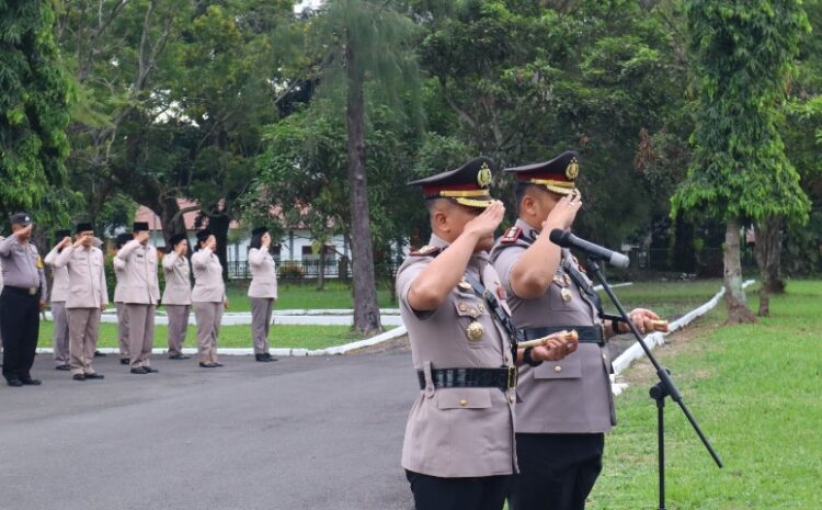  Sambut Hari Bhayangkara Ke-78, Kapolres Pematang Siantar Pimpin Ziarah dan Tabur Bunga di TMP Nagur