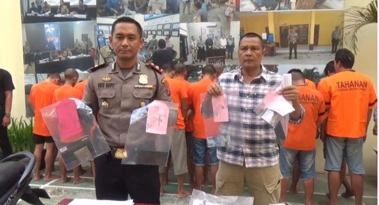  18 Pelaku Kejahatan di Medan Ditangkap