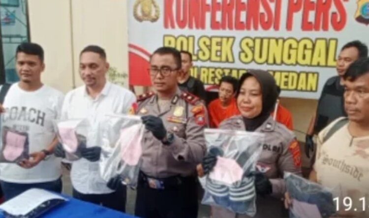  2 Pelaku Curanmor Ditembak Polsek Sunggal