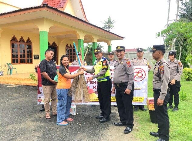  Sambut HUT Bhayangkara Ke 78, Polres Tebing Tinggi Revitalisasi Rumah Ibadah