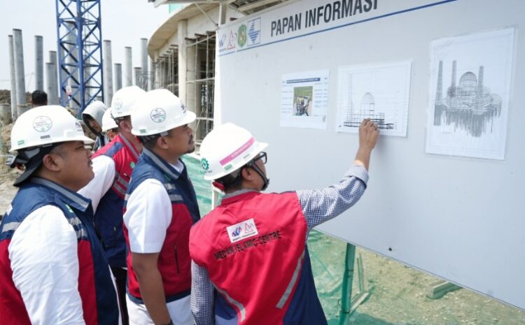  Tinjau Pembangunan Islamic Center Medan, Wali Kota Medan Optimis Dapat Selesai Tepat Waktu