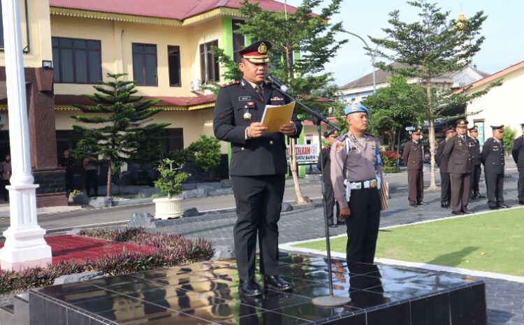 Polres Batubara Gelar Upacara Peringatan Hari Lahir Pancasila 2024