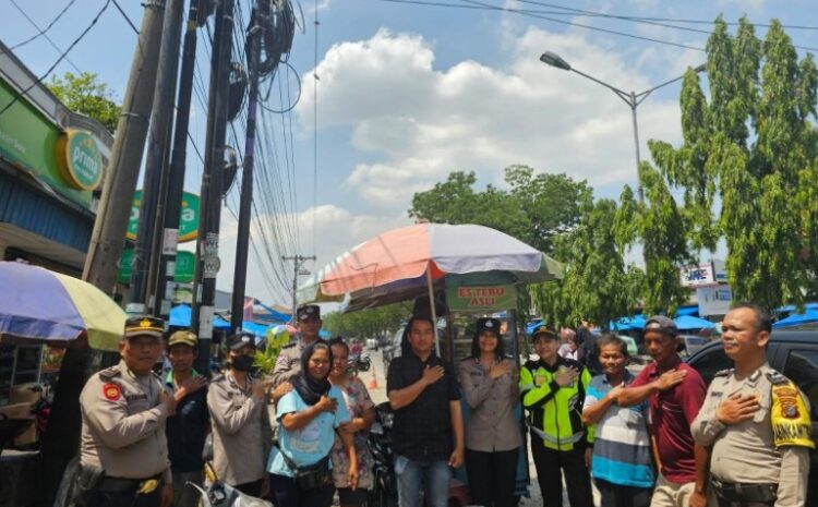  Kapolsek Medan Tuntungan Turun ke Lapangan Berikan Imbauan ke Masyarakat