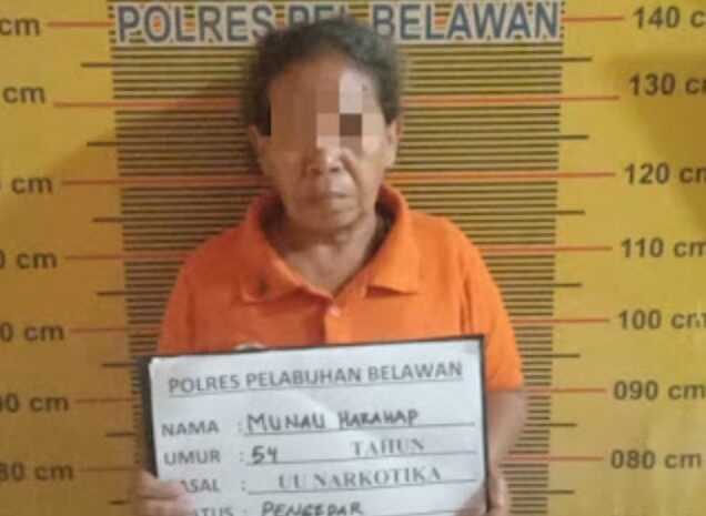  Sat Narkoba Polres Pelabuhan Belawan Tangkap Pengedar Narkoba Uni Kampung