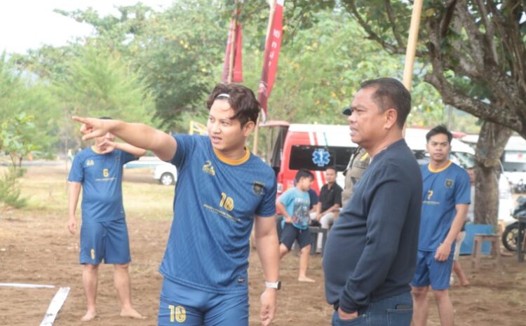  Pemkab Sergai Perkuat Tim APKASI di Fun Match Sepak Bola Pantai