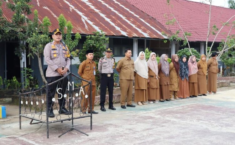  Kapolres Beri Pesan dan motivasi ke Pelajar SMA 7 Kota Padangsidimpuan