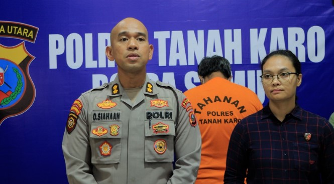  Kapolres Tanah Karo Gelar Press Release Kasus-Kasus Persetubuhan Terhadap Anak