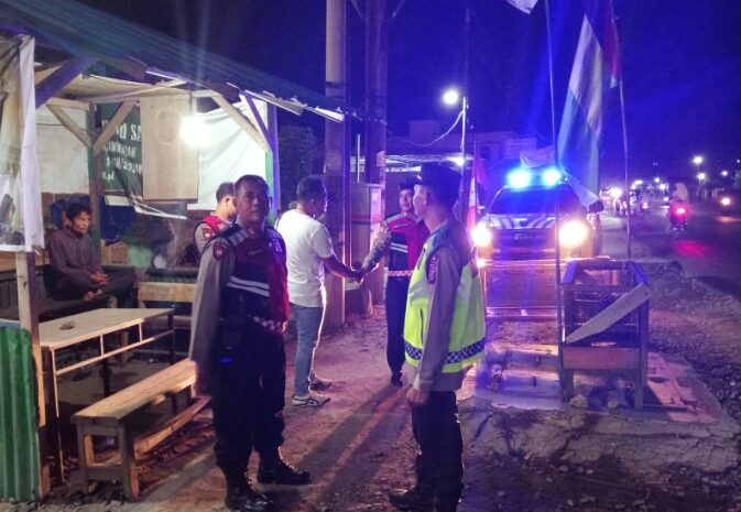  Ratusan Personil Polres Batubara Dikerahkan Amankan Malam Takbiran