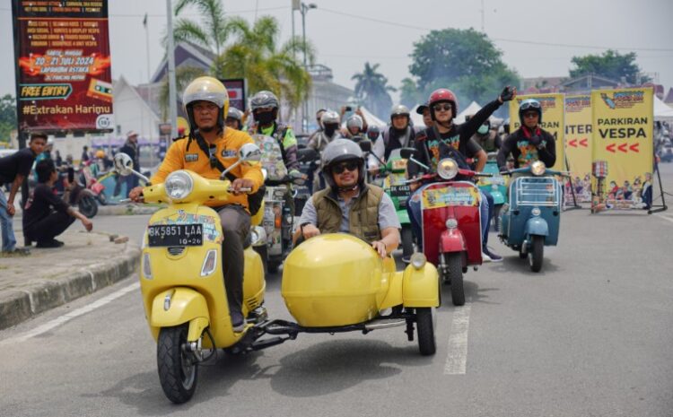  Bobby Nasution Ingin Rasa Solidaritas dan Kekeluargaan Anak-Anak Vesva Tertanam di Masyarakat