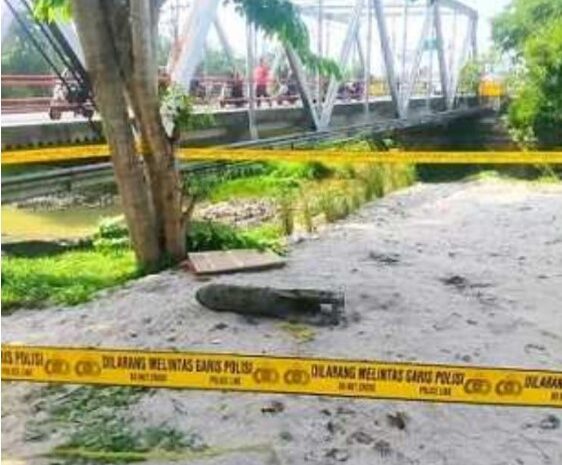  Warga Kelurahan Indrapura Digegerkan Penemuan Diduga Mortir