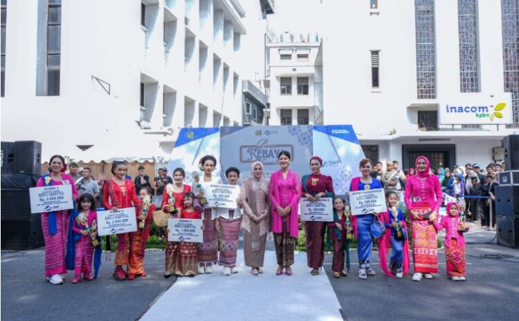  Kahiyang Ayu Bobby Nasution Lepas 6.500 Lebih Peserta Parade Kebaya Nusantara