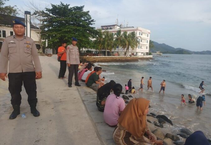  Satpol Airud Polres Sibolga Gelar Patroli dan Pengamanan Objek Wisata Pelabuhan Lama