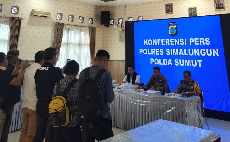  Kapolres Simalungun Ungkap Pelaku Pengerusakan serta Penganiayaan di Sihaporas