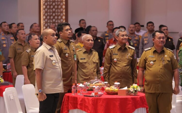  Hadir Dalam Forum, Bupati: Pemkab Asahan Siap Mendukung Pencanangan Gerakan Pembangunan Serentak se-Sumut