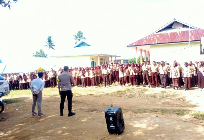  Polres Morowali Gelar Sosialisasi Stop Bullying di SMA 1 Bungku Pesisir