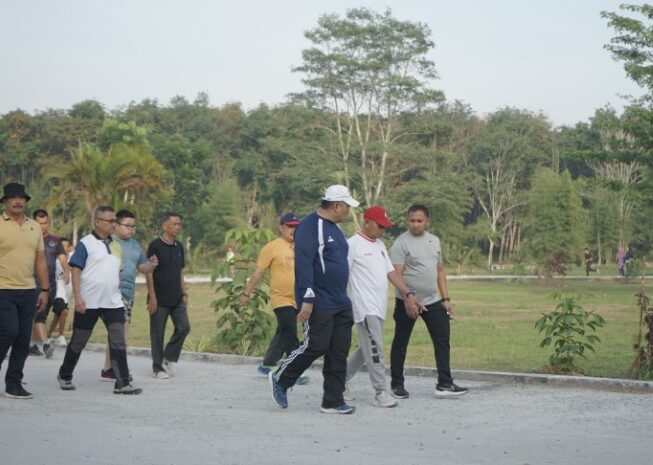  Ramai Didatangi Masyarakat, Bupati Asahan Hadiri Car Free Day