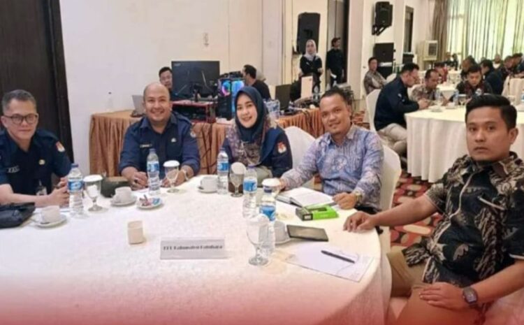  Ketua KPU Batubara Hadiri Rakor Bersama KPU Sumut