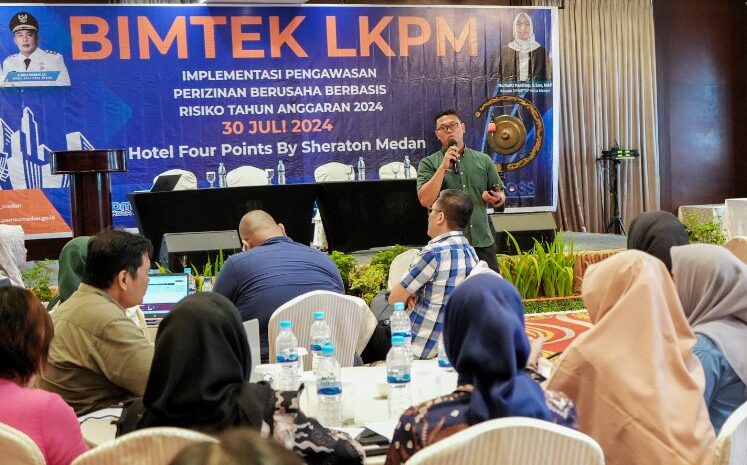  Buka Bimtek LKPM, Wakil Wali Kota Medan Ingin Pelaku Usaha Dipermudah Dalam Berinvestasi Melalui Pemanfaatan Digitalisasi