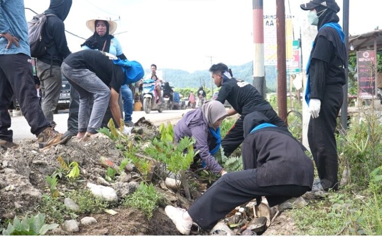  Aksi Bersih Lingkungan Ajak Warga Bahodopi Sadar Pemilahan Sampah