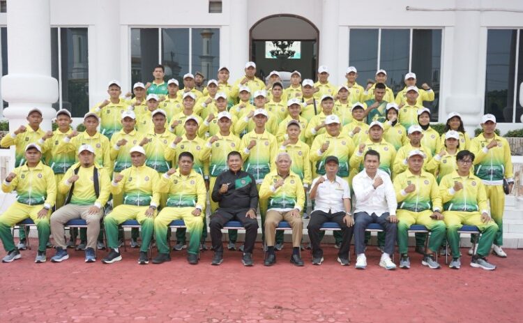  Jelang Popprovsu 2024 di Medan, 31 Atlet Dilepas Bupati Asahan