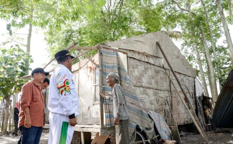  Bencana Puting Beliung Landa Kecamatan Tebing Tinggi, Bupati Sergai Kunjungi Kediaman Korban