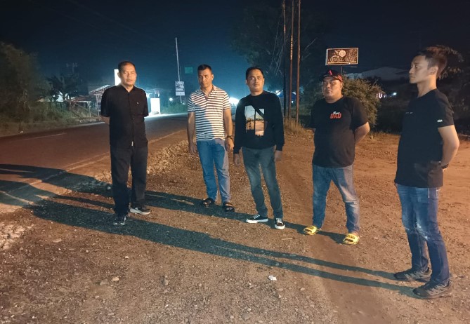  Polsek Medang Deras Gelar Patroli Blue Light Minimalisir Ganguan Kamtibmas di Malam Hari