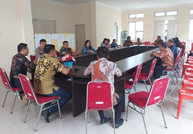  Babinsa Kodim 1311/Mrw Hadiri Rapat Germas Tingkat Kabupaten Morowali Utara