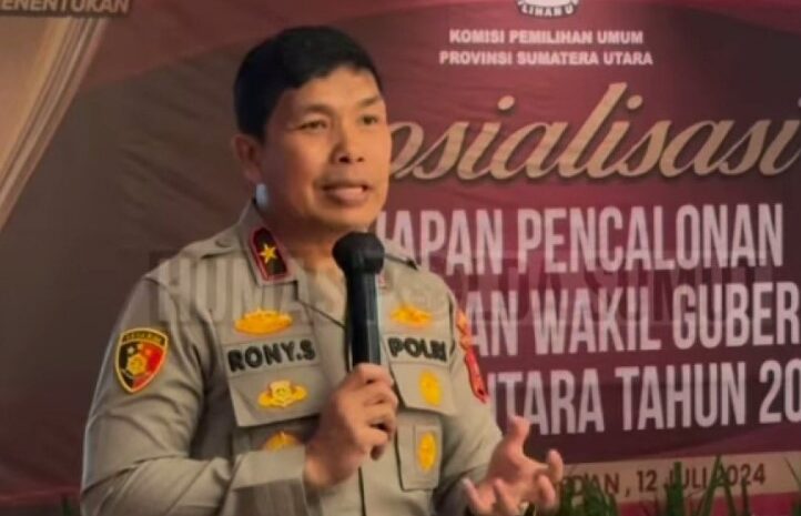  Hadiri Sosialisasi Pencalonan Gubernur dan Wakil Gubernur Sumut, Wakapolda: Hasil Pilkada Harus Legitimate