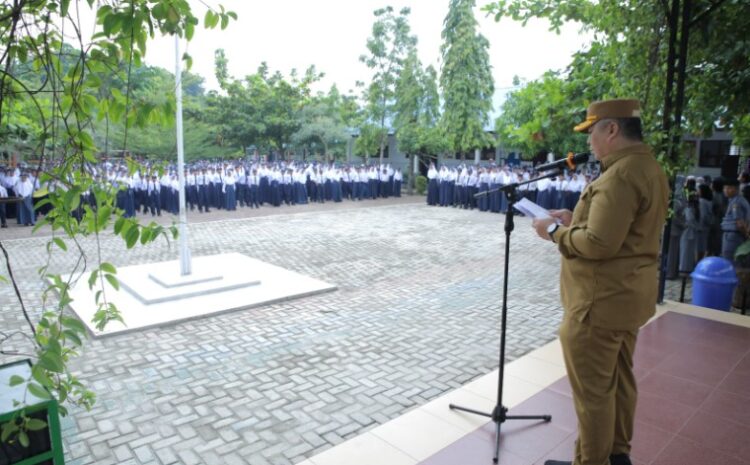  Plh Sekda Asahan Pimpin Apel dan Penyambutan Siswa Tahun Ajaran Baru