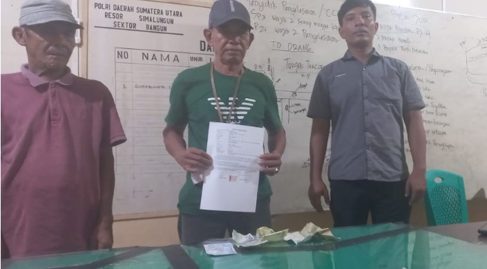  Polsek Bangun Amankan Dua Pelaku Pungutan Liar di Simpang Masjid Simalungun