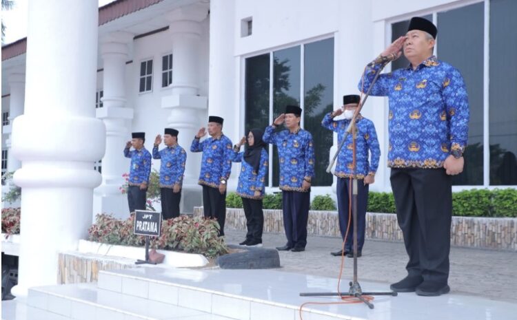  Berlangsung Khidmat, Plh Sekda Asahan Pimpin Upacara Hari Kesadaran Nasional