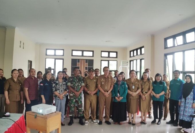  Babinsa Koramil 1311-05/Mori Atas Rapat Koordinasi Percepatan Penurunan Stunting di Kecamatan Mori Atas
