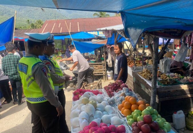  Pekan Onan Sibande Prioritas Patroli dan Pengaturan Satlantas Polres Pak Pak Bharat