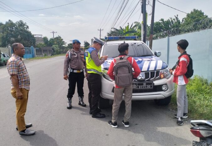  Polres Binjai Siap Tindak Pelanggar Saat Operasi Patuh Toba 2024