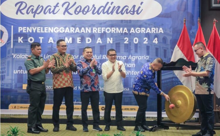  Buka Rakor Reforma Agraria, Bobby Nasution: Upaya Penting dan Strategi Dalam Mewujudkan Keadilan Agraria