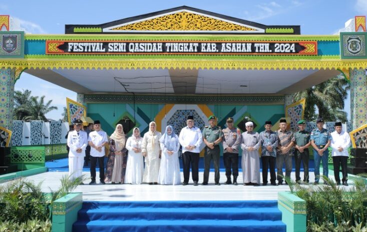  Buka Festival Seni Qasidah Tingkat Kabupaten Asahan Tahun 2024, Plh Sekda Asahan: Tunjukkan Bakat Terbaik Yang Dimiliki