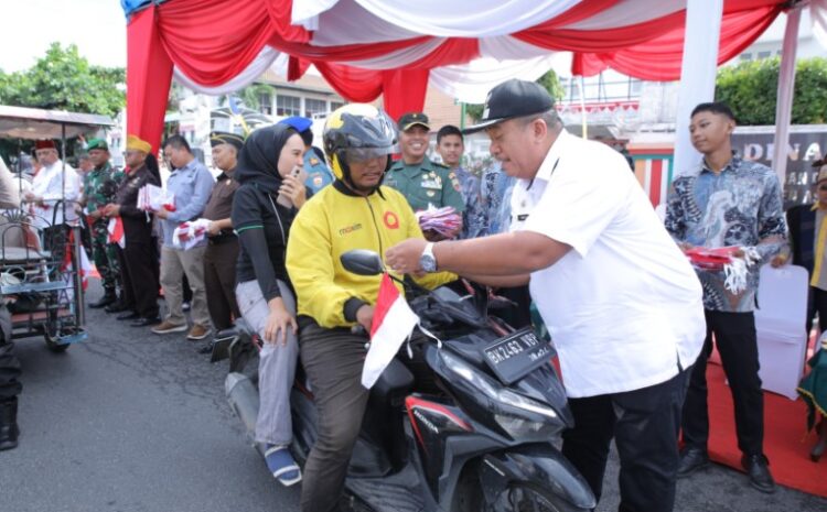  5.250 Bendera Merah Putih Dibagikan Demi Wujudkan Nusantara Baru, Indonesia Maju