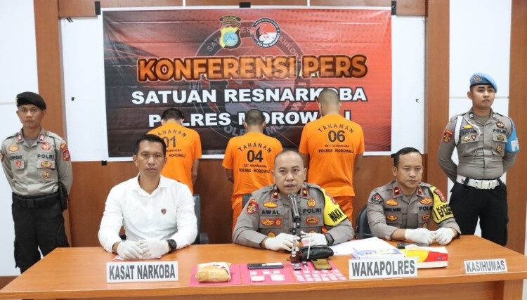  Polres Morowali Ungkap Kasus Narkotika Jenis Sabu 603,88 Gram