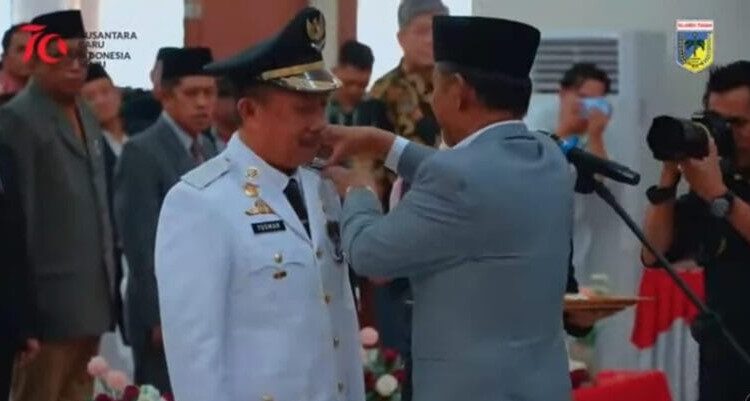  Gubernur Sulteng Lantik Pj Bupati Morowali Drs Yusman Mahbub