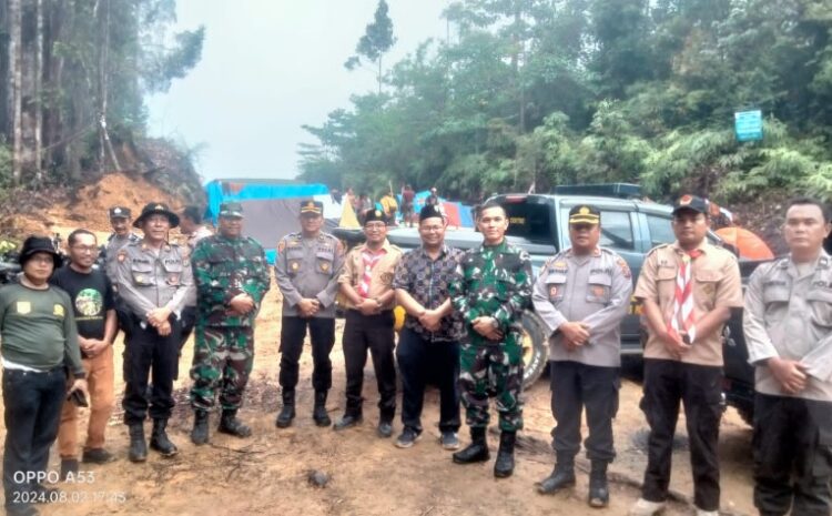  Wakapolres Pakpak Bharat Hadiri Perjusami di Wisata Hutan Kapur Desa Sibagindar