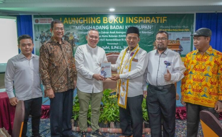  Pemko Medan Apresiasi Launching Buku Inspiratif “Menghadang Badai Kehidupan”