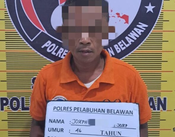  Satnarkoba Polres Pelabuhan Belawan Tangkap Pengedar Narkoba di Lorong Aman