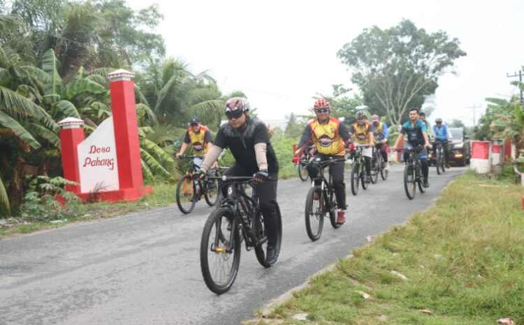  Pantau Situasi Kamtibmas, Kapolres Batubara Goes Bareng PJU