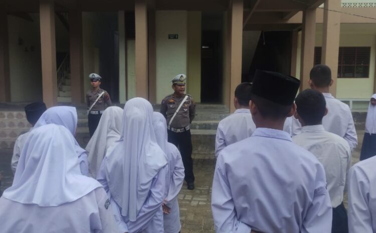  Police Goes To School, Polres Sibolga Ajak Pelajar Tertib Berlalu Lintas