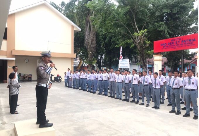  Kunjungi Sekolah, Polres Sibolga Laksanakan Police Goes To School