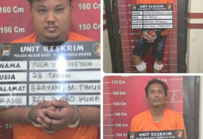  Polsek Medan Baru Tembak Dua Pelaku Curanmor